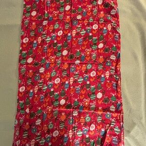 Festive Red Holiday Scarf